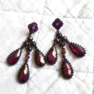 Vintage style chandelier earrings